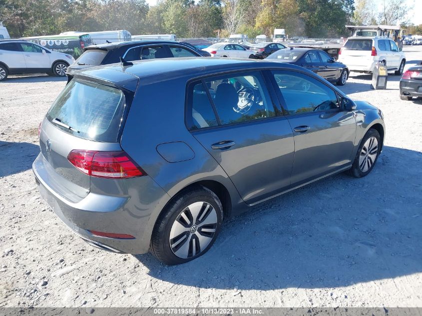 2017 VOLKSWAGEN E-GOLF SE - WVWKR7AU3HW954596