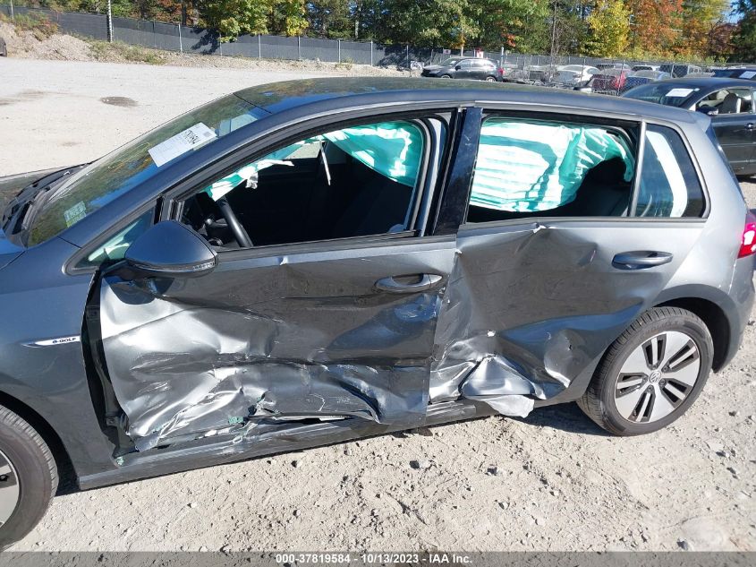 2017 VOLKSWAGEN E-GOLF SE - WVWKR7AU3HW954596