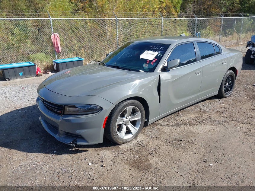 VIN 2C3CDXHG7JH124814 2018 DODGE CHARGER SXT PLUS