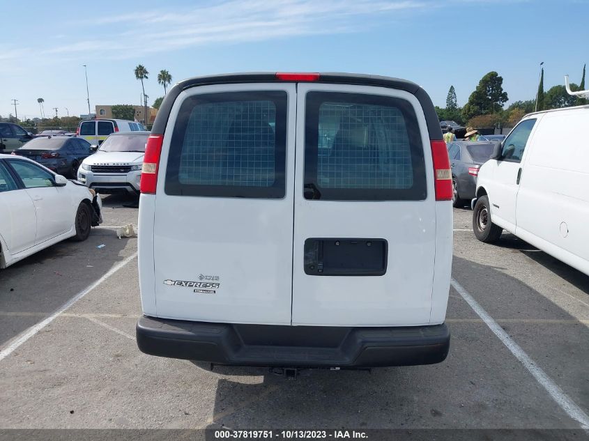 2013 CHEVROLET EXPRESS 2500 WORK VAN 1GCWGFCB3D1902227