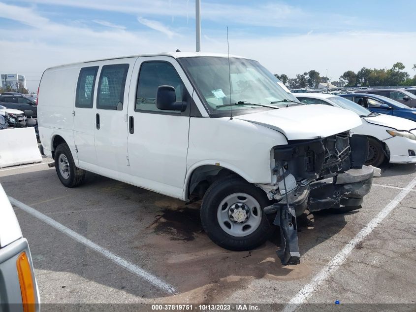 Lot #2533508908 2013 CHEVROLET EXPRESS 2500 WORK VAN salvage car