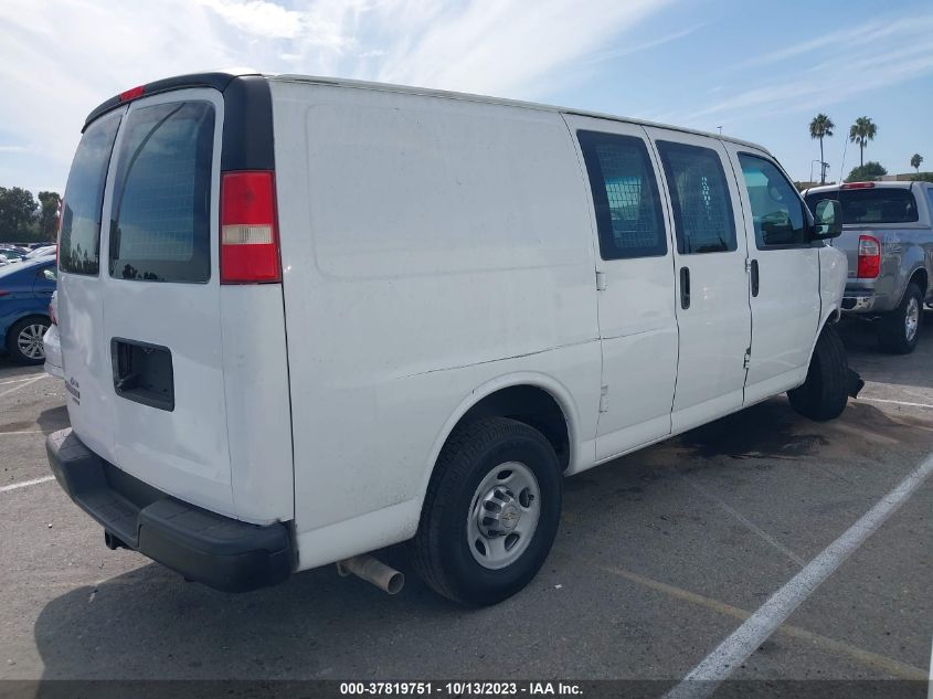 2013 CHEVROLET EXPRESS 2500 WORK VAN 1GCWGFCB3D1902227