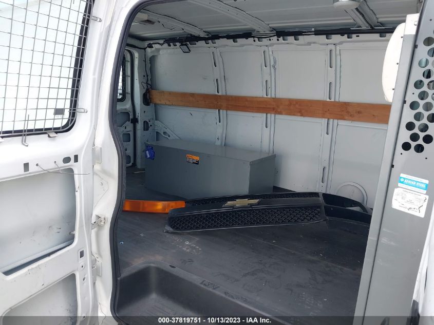 2013 CHEVROLET EXPRESS 2500 WORK VAN 1GCWGFCB3D1902227