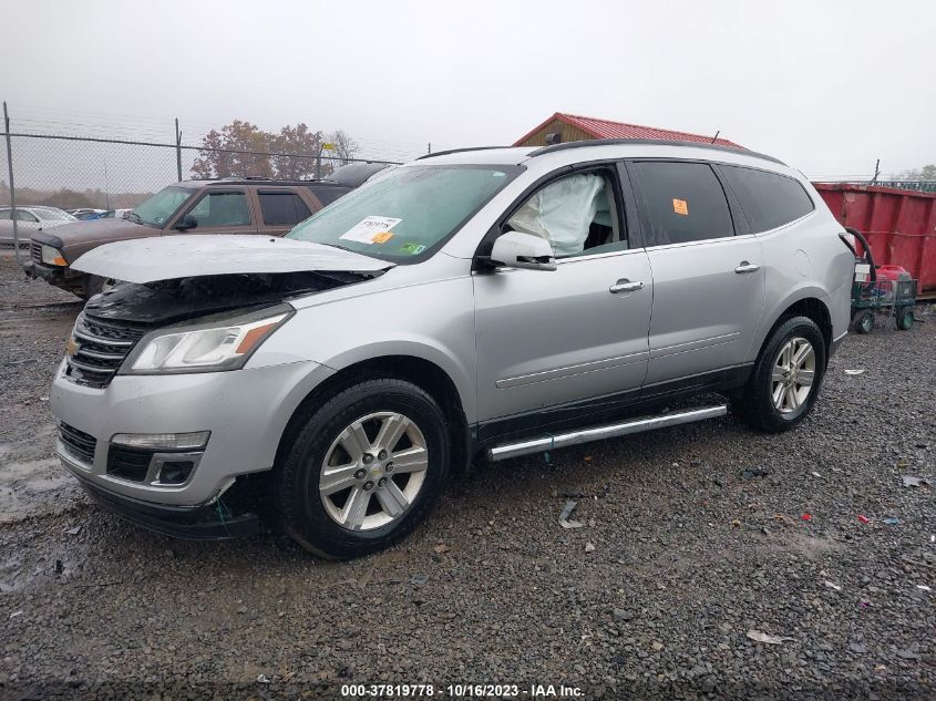 2014 CHEVROLET TRAVERSE LT - 1GNKVGKD3EJ254961