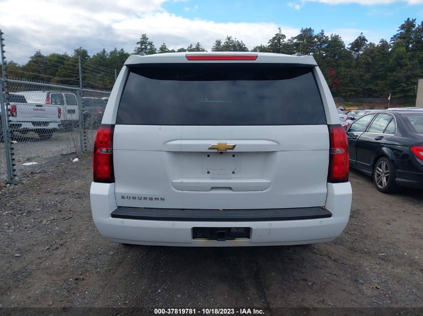 2017 CHEVROLET SUBURBAN LT - 1GNSKHKC1HR179611