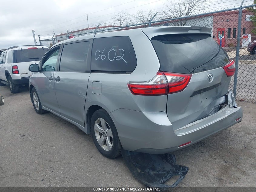 VIN 5TDZZ3DC6LS050602 2020 TOYOTA SIENNA L