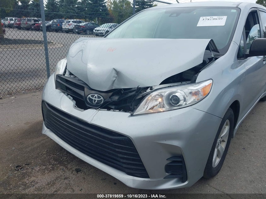 VIN 5TDZZ3DC6LS050602 2020 TOYOTA SIENNA L
