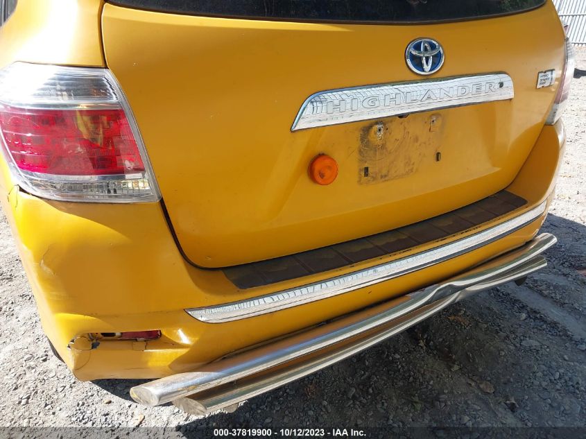 2013 TOYOTA HIGHLANDER HYBRID JTEBC3EH7D2018419