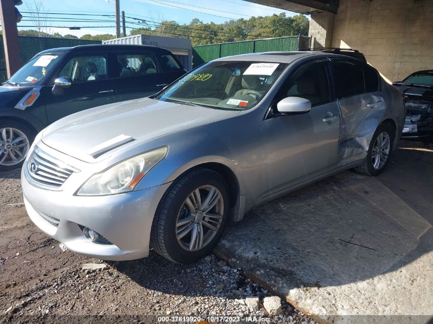 2013 INFINITI G37 SEDAN X JN1CV6AR7DM756490
