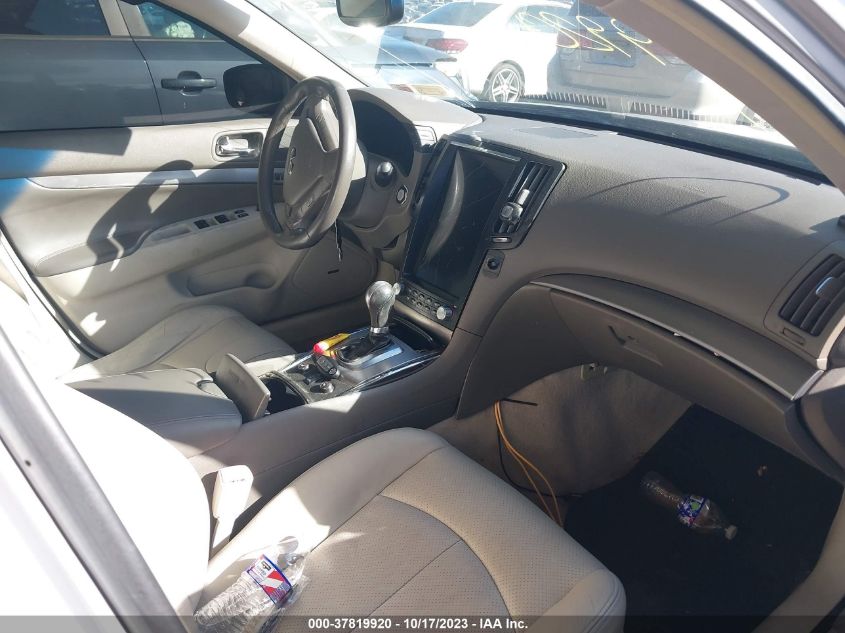 2013 INFINITI G37 SEDAN X JN1CV6AR7DM756490