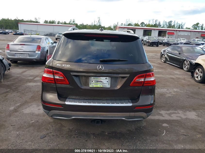 2013 MERCEDES-BENZ M-CLASS ML 350 4JGDA5JB8DA199192