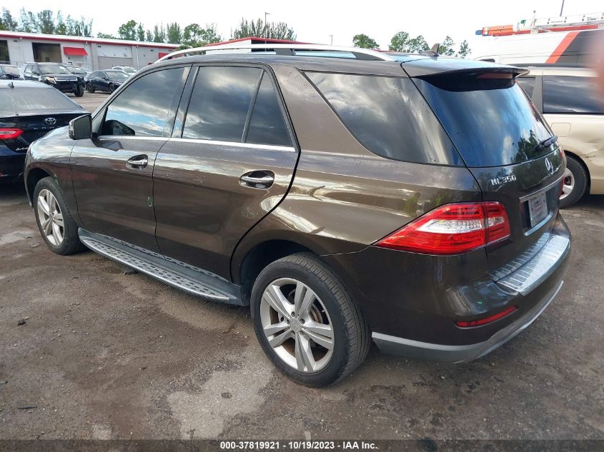 2013 MERCEDES-BENZ M-CLASS ML 350 4JGDA5JB8DA199192
