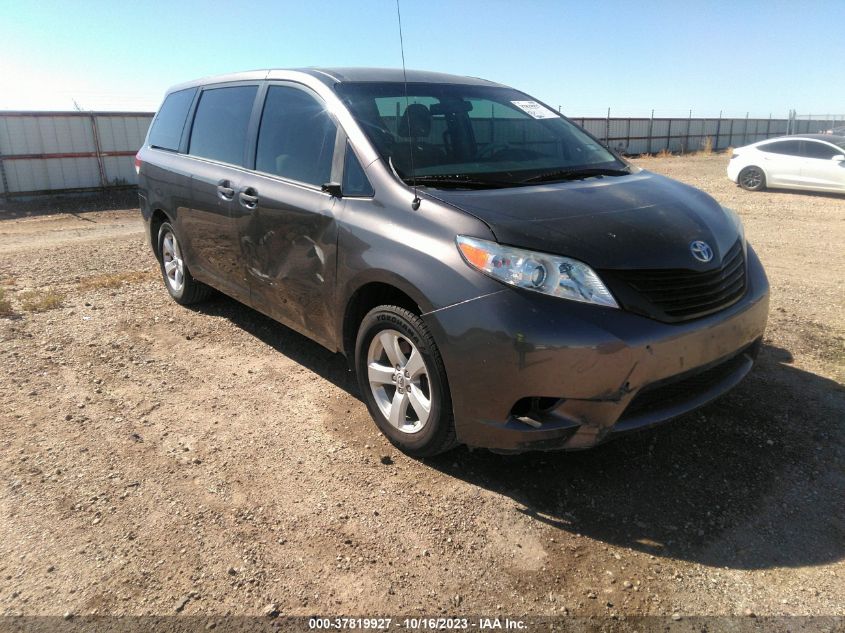 5TDKA3DC6CS016524 2012 TOYOTA SIENNA, photo no. 1