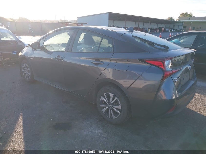 VIN JTDL9RFU4K3002014 2019 TOYOTA PRIUS LE/XLE