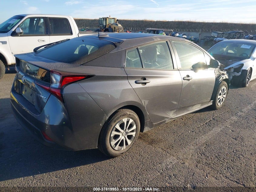 VIN JTDL9RFU4K3002014 2019 TOYOTA PRIUS LE/XLE