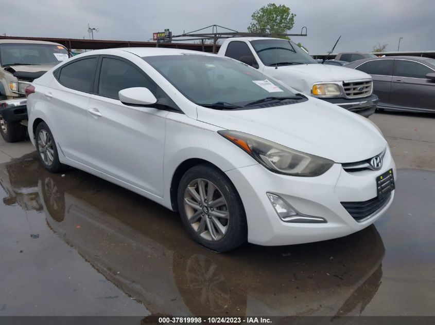 2016 HYUNDAI ELANTRA SE - 5NPDH4AE6GH658785