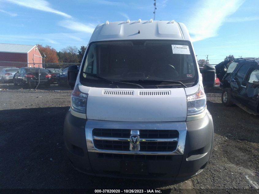 2017 RAM PROMASTER 2500 HIGH ROOF 159" WB 3C6TRVDGXHE549576