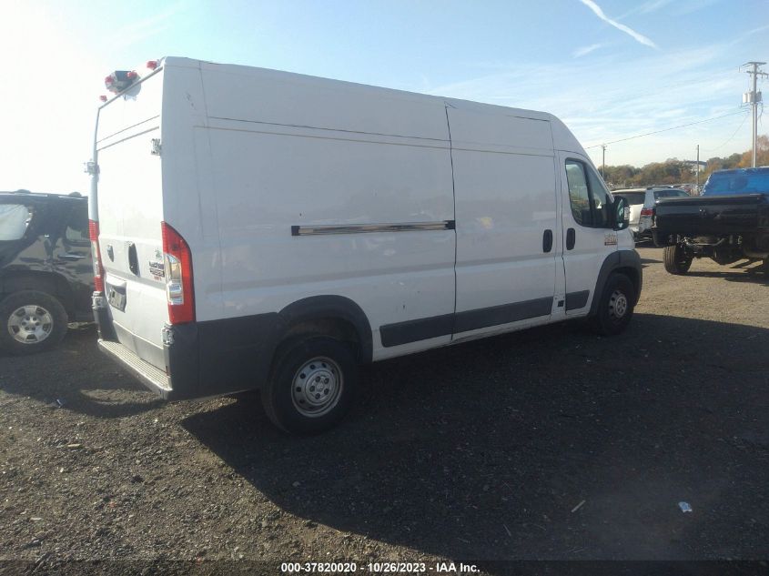 2017 RAM PROMASTER 2500 HIGH ROOF 159" WB 3C6TRVDGXHE549576