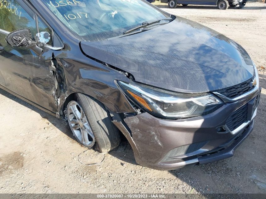 2017 CHEVROLET CRUZE LT - 1G1BE5SM6H7136474