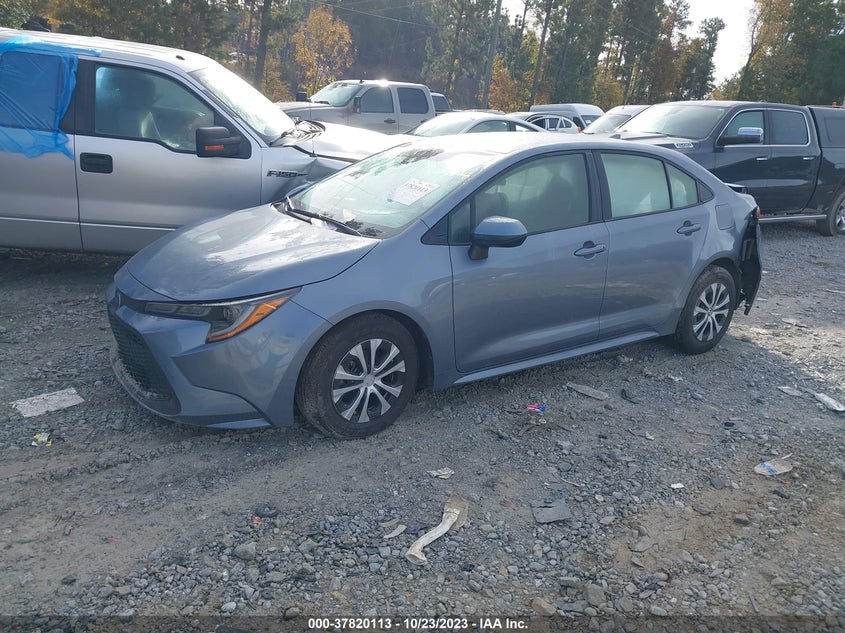 VIN JTDEAMDE2NJ057740 2022 TOYOTA COROLLA LE