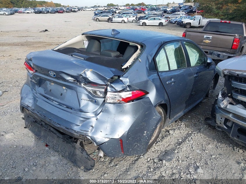 VIN JTDEAMDE2NJ057740 2022 TOYOTA COROLLA LE
