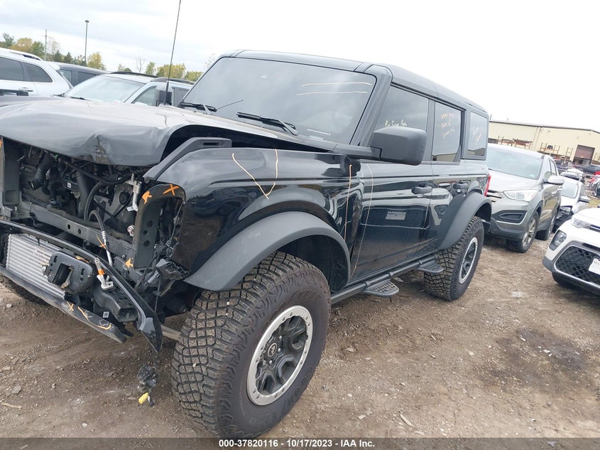 VIN 1FMEE5DH8PLA98753 2023 FORD BRONCO BIG BEND/BLACK DIAMOND/OU