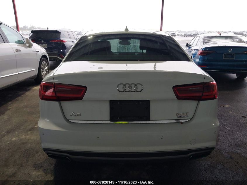 2016 AUDI A6 2.0T PREMIUM PLUS - WAUGFAFC8GN172307