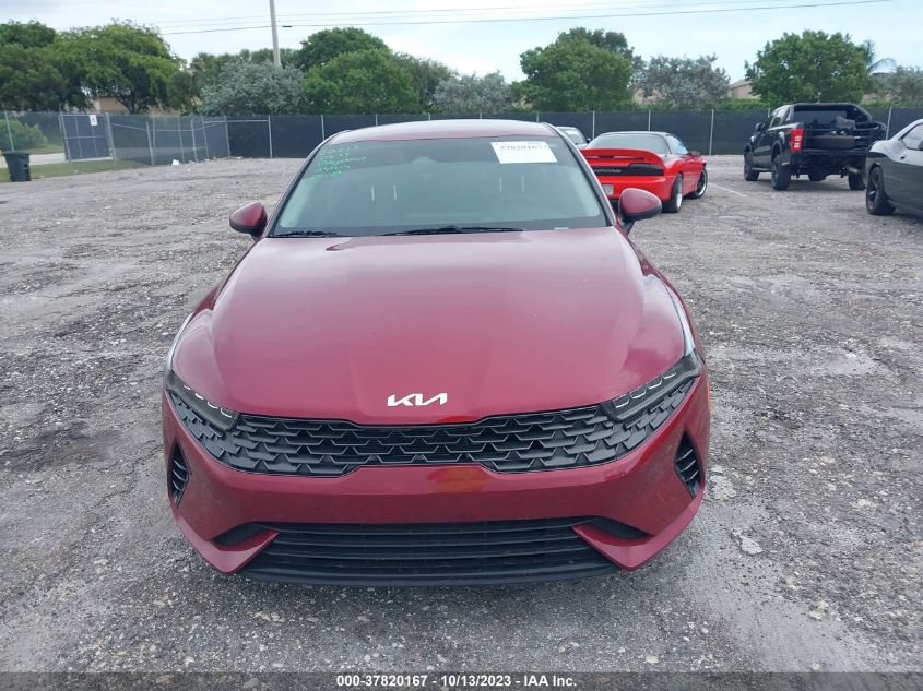 2022 KIA K5 LX - 5XXG24J29NG083028