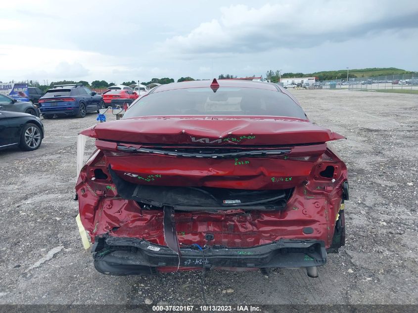 2022 KIA K5 LX - 5XXG24J29NG083028