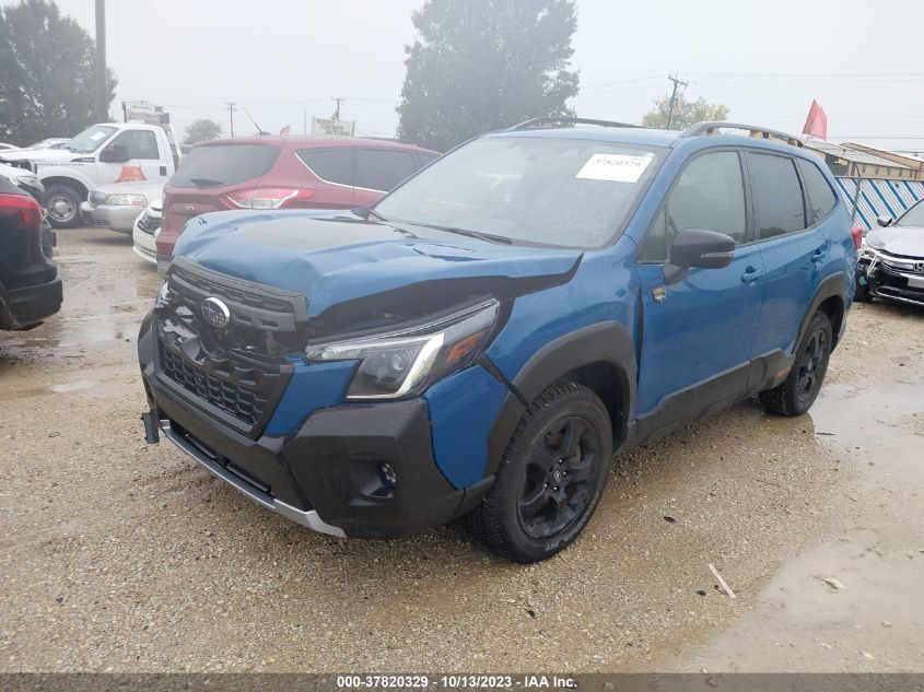 VIN JF2SKAMCXNH512923 2022 SUBARU FORESTER WILDERNESS
