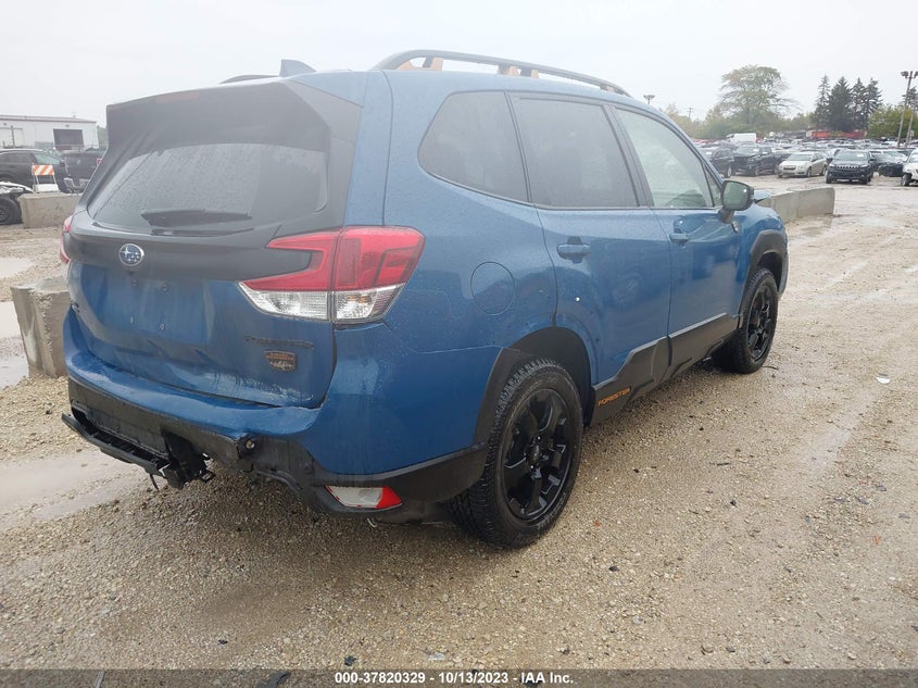 VIN JF2SKAMCXNH512923 2022 SUBARU FORESTER WILDERNESS