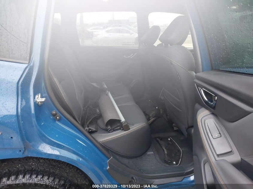 VIN JF2SKAMCXNH512923 2022 SUBARU FORESTER WILDERNESS