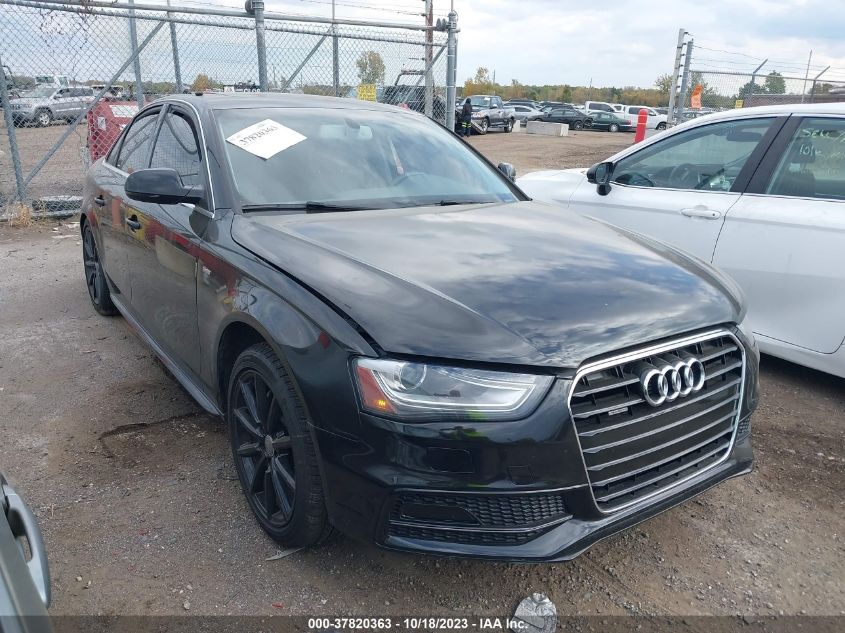 2015 AUDI A4 PREMIUM PLUS - WAUFFBFL8FN040230