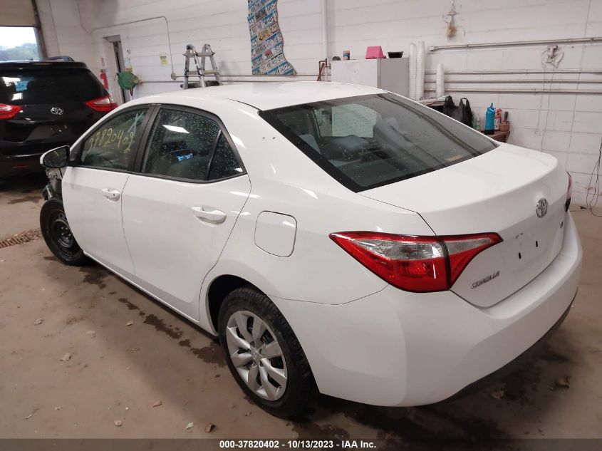 2014 TOYOTA COROLLA L/LE/LE PLS/PRM/S/S PLS - 2T1BURHEXEC228635