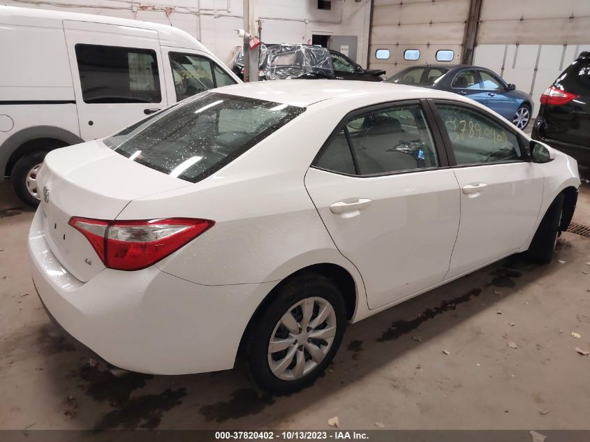 2014 TOYOTA COROLLA L/LE/LE PLS/PRM/S/S PLS - 2T1BURHEXEC228635