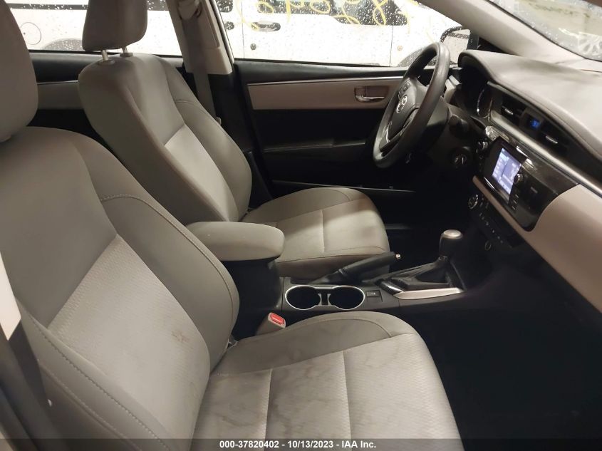 2014 TOYOTA COROLLA L/LE/LE PLS/PRM/S/S PLS - 2T1BURHEXEC228635