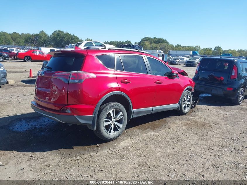 2017 TOYOTA RAV4 XLE - JTMWFREV9HJ112321