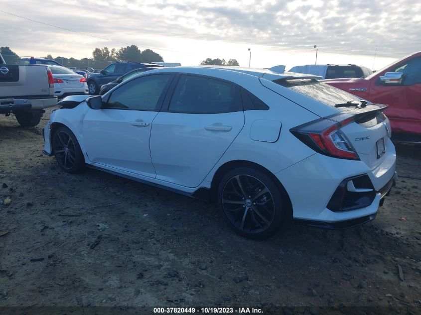 SHHFK7H4XMU225228 Honda Civic Hatchback SPORT 3