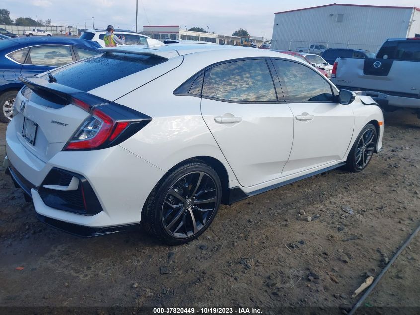 SHHFK7H4XMU225228 Honda Civic Hatchback SPORT 4