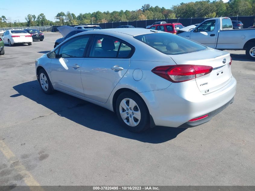 2018 KIA FORTE LX - 3KPFK4A72JE198564