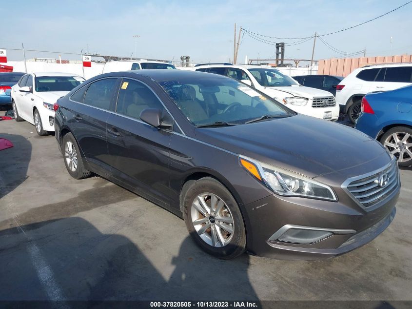 2016 HYUNDAI SONATA 2.4L SE - 5NPE24AF8GH332324