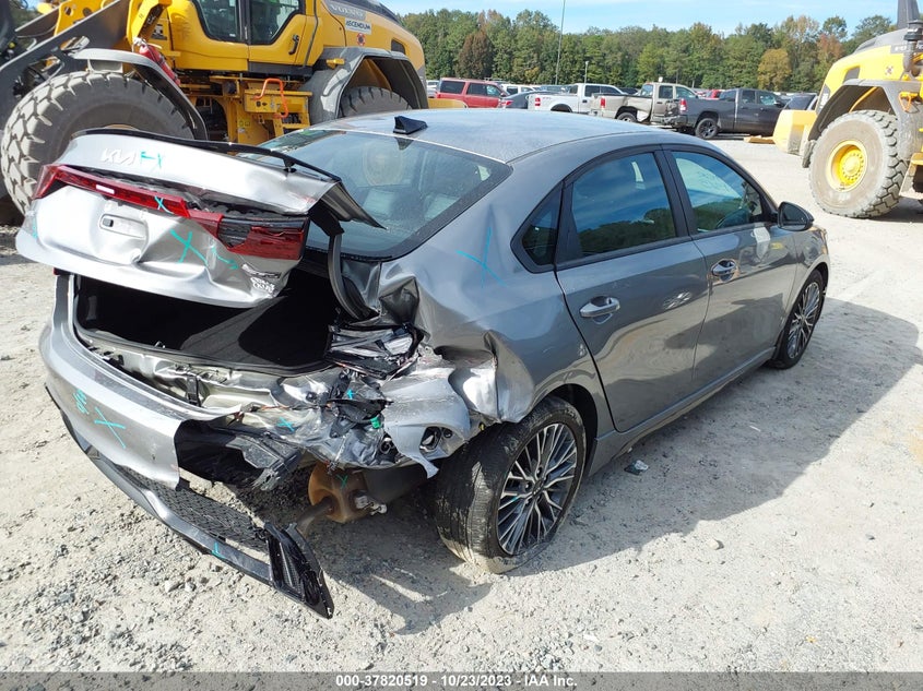 VIN 3KPF54AD1NE433183 2022 KIA FORTE GT-LINE