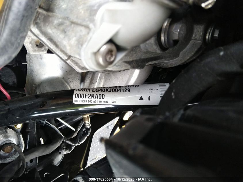 2019 CAN-AM RYKER 3JB2FEG40KJ004129