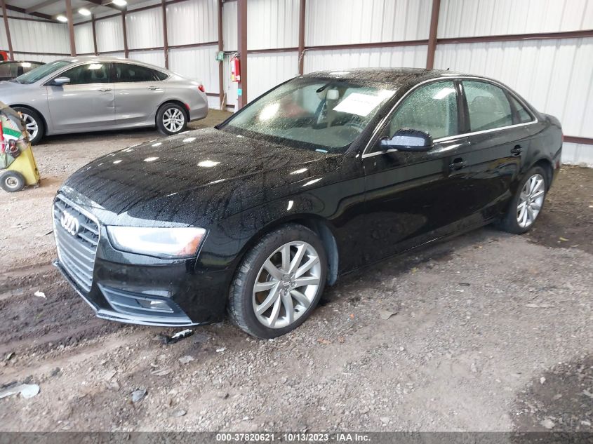 2013 AUDI A4 PREMIUM PLUS - WAUEFAFL9DA078706