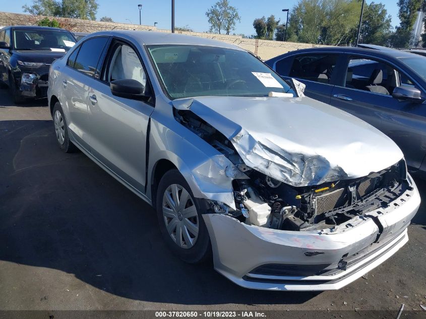 2016 VOLKSWAGEN JETTA SEDAN 1.4T S W/TECHNOLOGY - 3VW267AJ8GM281721