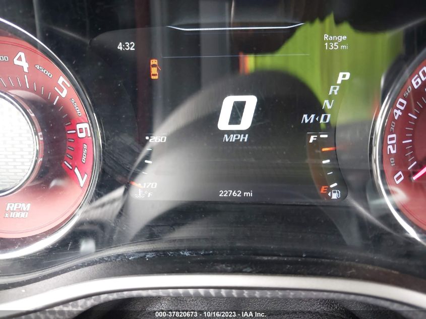 2019 DODGE CHALLENGER SRT HELLCAT - 2C3CDZC95KH595902