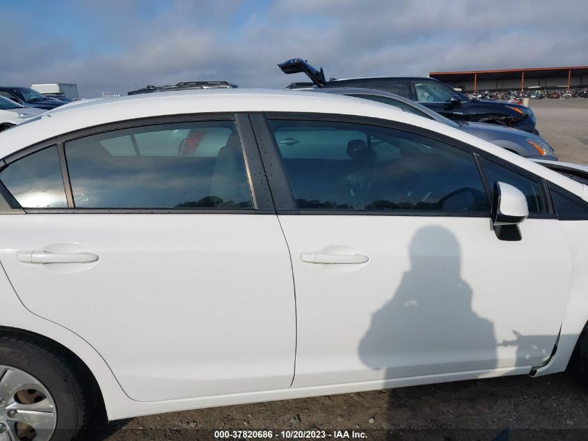 2013 HONDA CIVIC LX - 2HGFB2F58DH556109