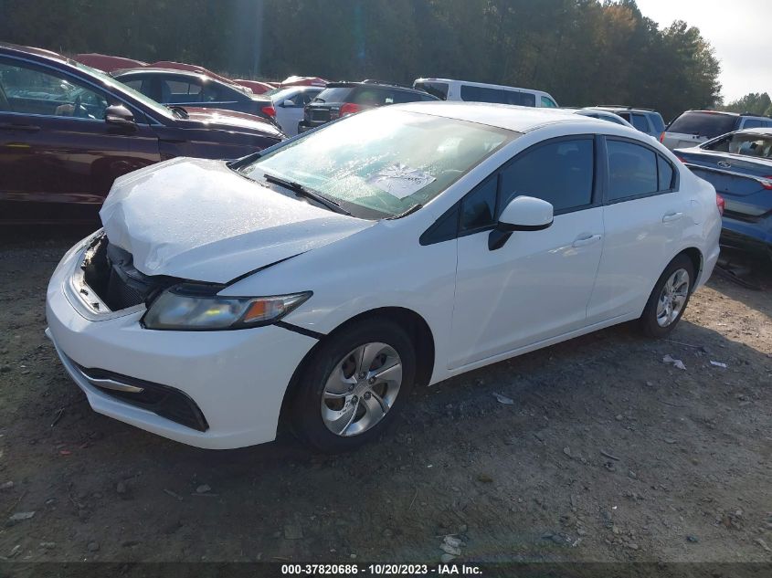 2013 HONDA CIVIC LX - 2HGFB2F58DH556109