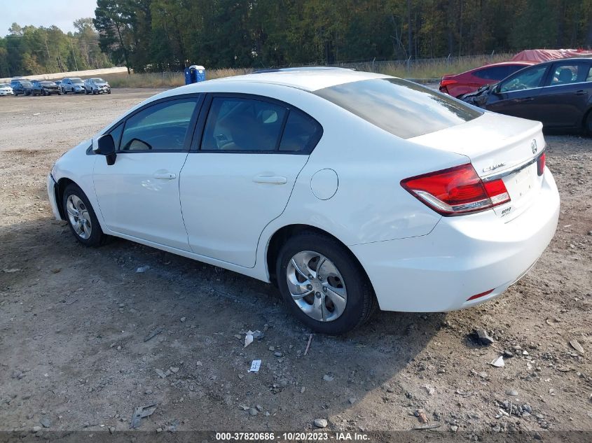 2013 HONDA CIVIC LX - 2HGFB2F58DH556109