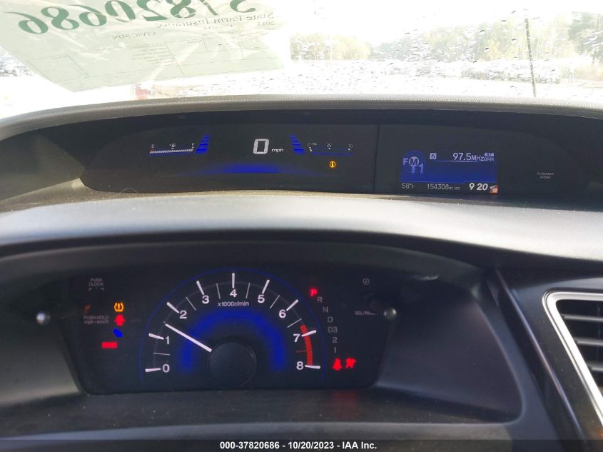 2013 HONDA CIVIC LX - 2HGFB2F58DH556109